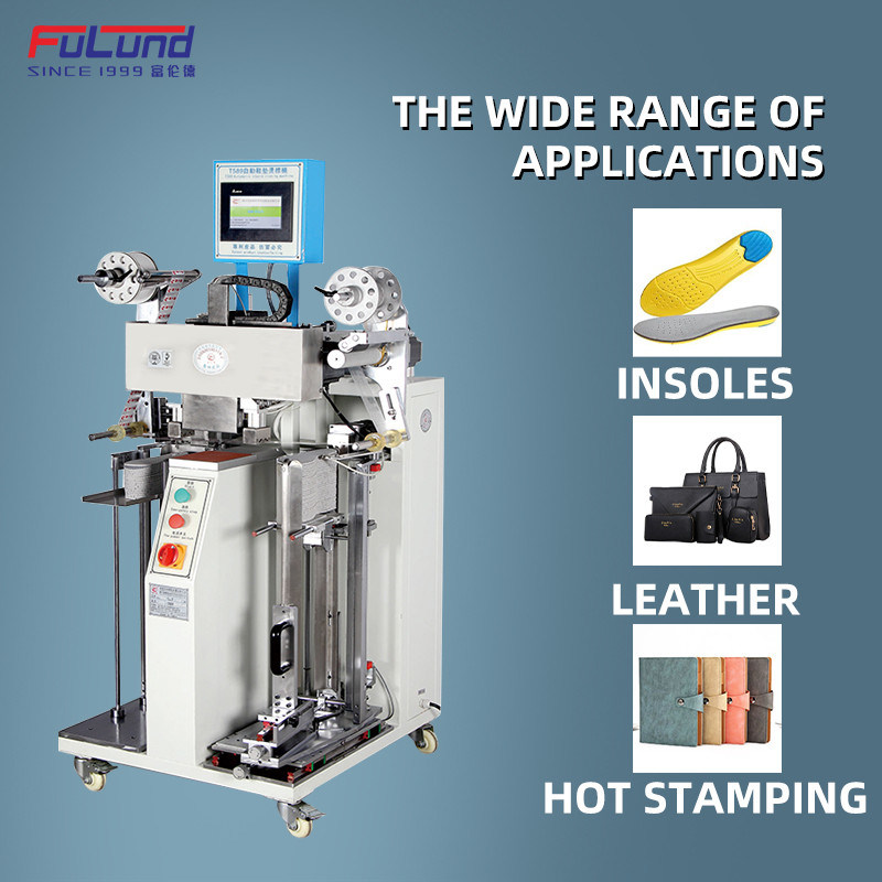  CE verified shoe machine automatic insole tongue thermal heat transfer hot stamping machine